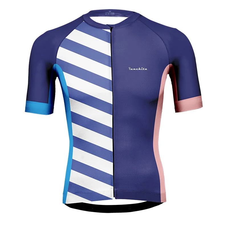 Jersey 08 Велоспорт Джерси Runchita летняя дорожная гонка MTB Джерси с коротким рукавом go pro дышащая анти-пот кофта для велоспорта ciclismo hombre - Цвет: Jersey 08
