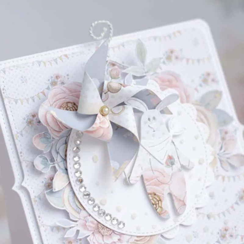 Медведь цыпленок Ангел металлические Вырубные штампы и DIY Скрапбукинг карты