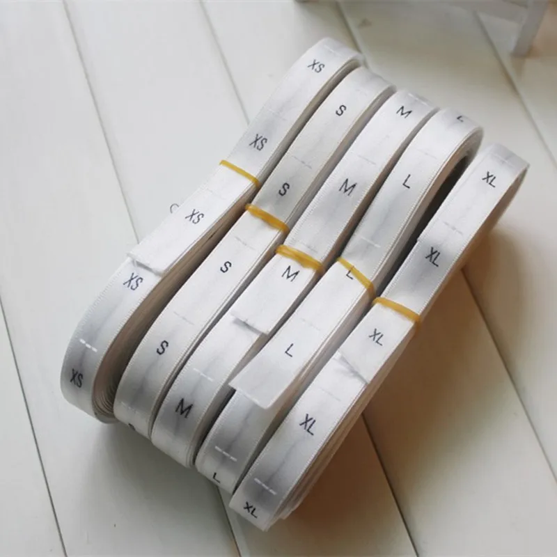1 2 шт./партия этикетки для размера XS S M L XL XXL 3 3*500 см|letter size label|size tagssize labels |