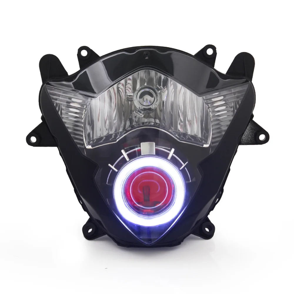 Передние фары KT для мотоцикла Suzuki GSX-R1000 2005-2006 HID Проектор Светодиодный (LED) Глаз