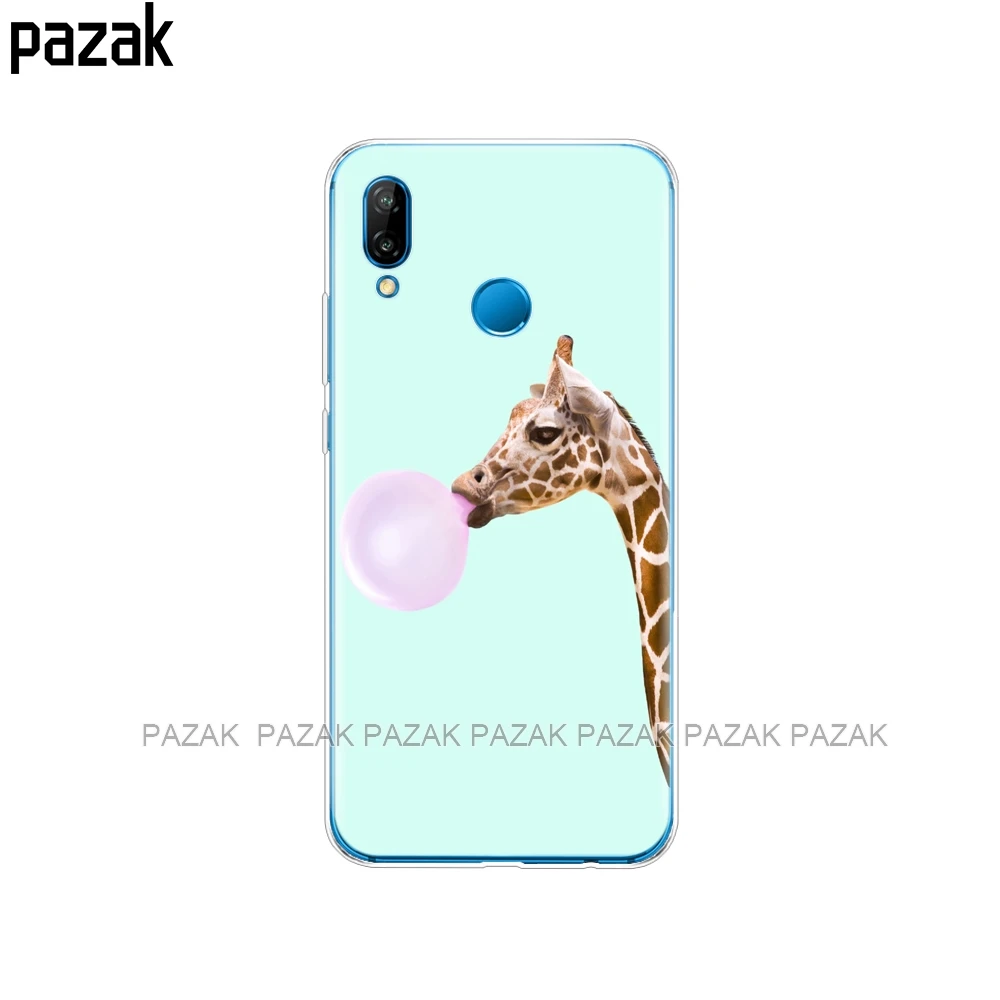 34343 Силиконовый чехол для huawei nova 3 3i 3e чехол s мягкий TPU чехол для nova 3 nova 3i INE-LX2 INE-LX9 funda задняя крышка чехол бампер - Цвет: 34343