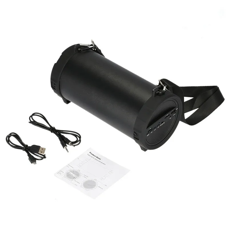 Беспроводная колонка Портативная с поддержкой Bluetooth FM радио mp3 плеером 89