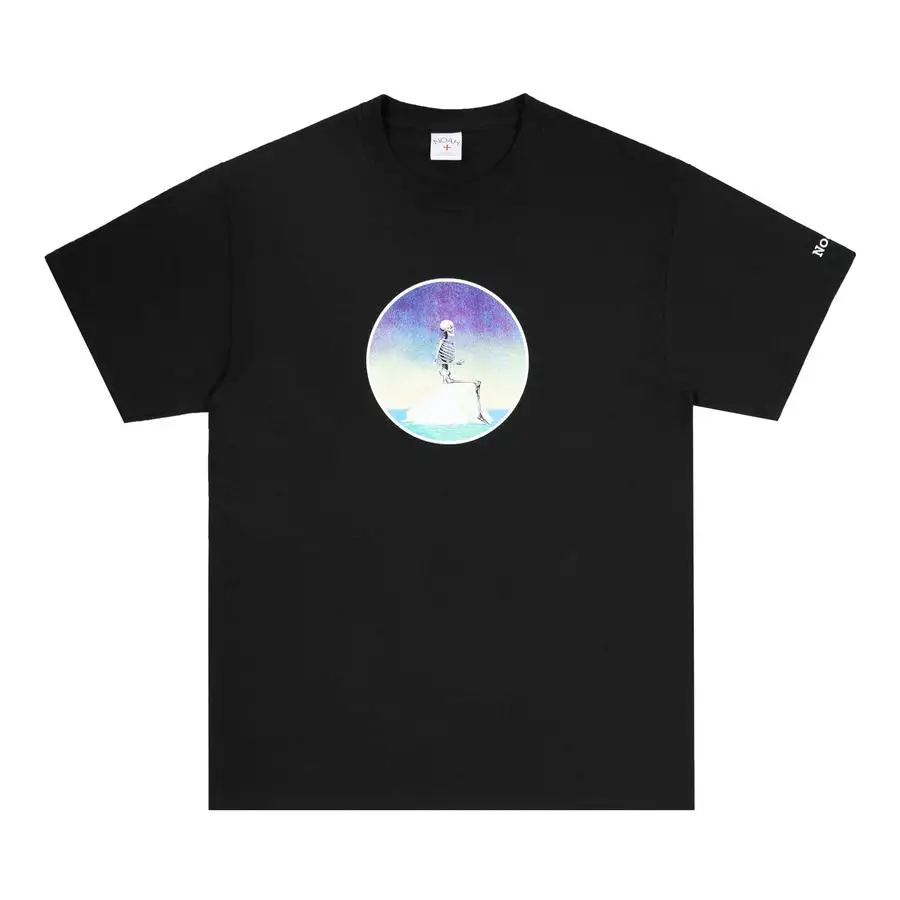 black 19SS NOAH футболки маленький карман Логотип Хлопок Топ tess хип хоп Мода Летний стиль Повседневная Уличная футболка xxxtentacion - Цвет: black