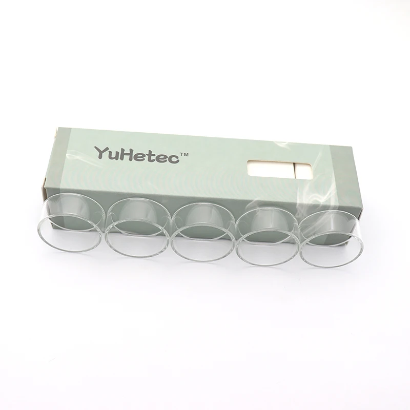 Аутентичные Yuhetec прямо Замена стекло танк pyrex замена трубки для Combo rdta II 6 мл (5