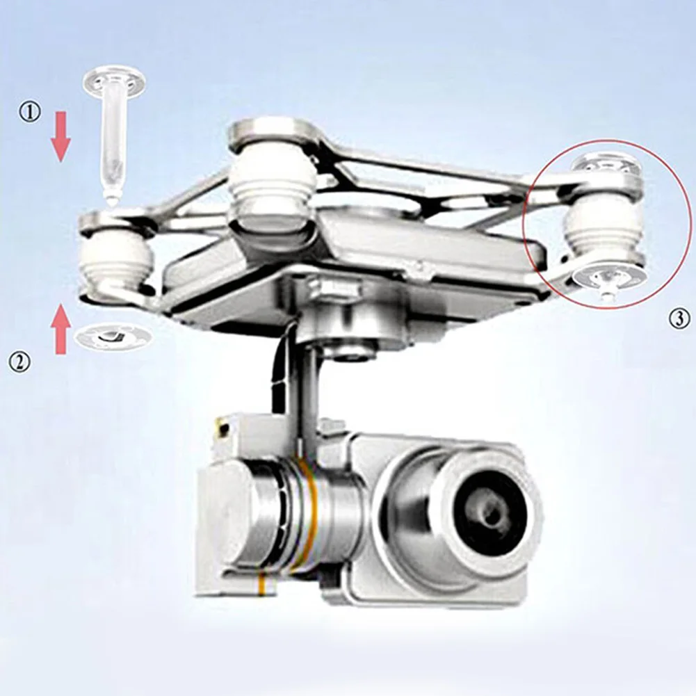 

10pcs Phantom 3 Updated Camera Gimbal Anti Fall Off Anti Vibration Anti Tripping Kits Gimbal Anti Drop Pins Phantom 1