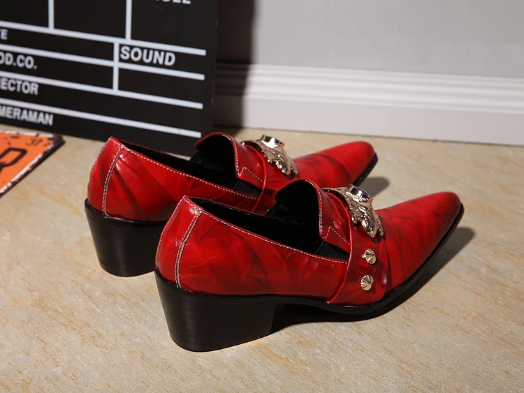Choudory Натуральная Кожа Свадебные Туфли Slip On Diamond Золотой Металлик Toe Мокасины