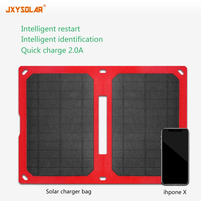 mono 10W solar charger kit 5V folding bagSolar supports all mobile phone charging | Электроника