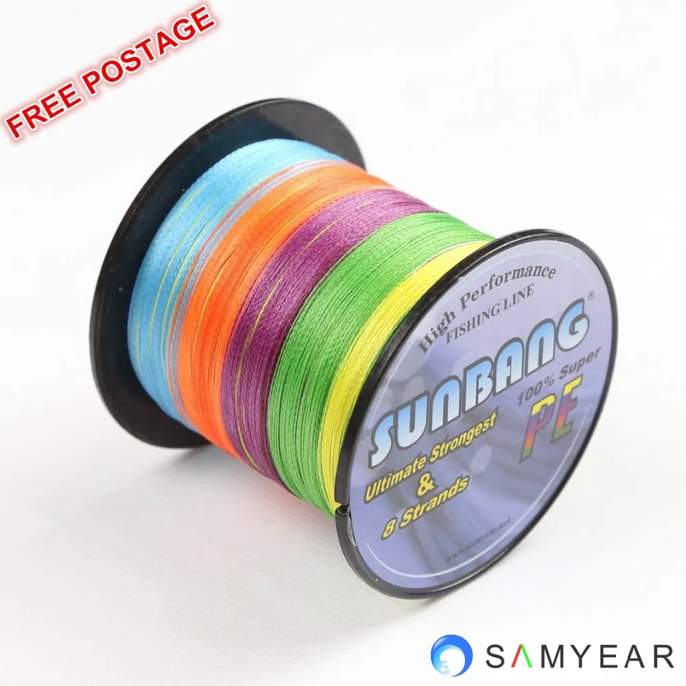 Free Shipping 8 strands 50LB 100M Japan Braided Fishing Line Multifilament Braide -- SUNBANG | Спорт и развлечения