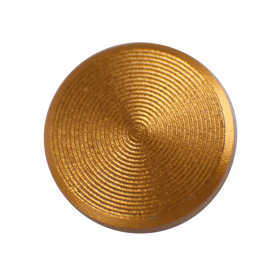 3 шт. Золотая плоская вогнутая выпуклая Кнопка механического спуска затвора для