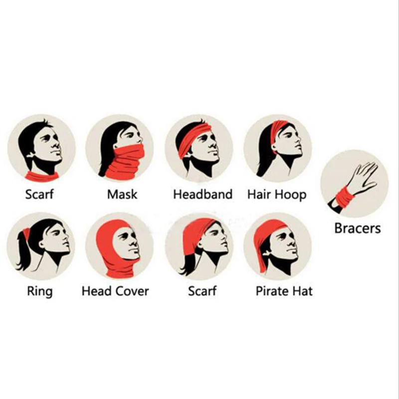 Велосипедный Спорт Череп Hot половина Уход за кожей лица маска призрак шарф multi