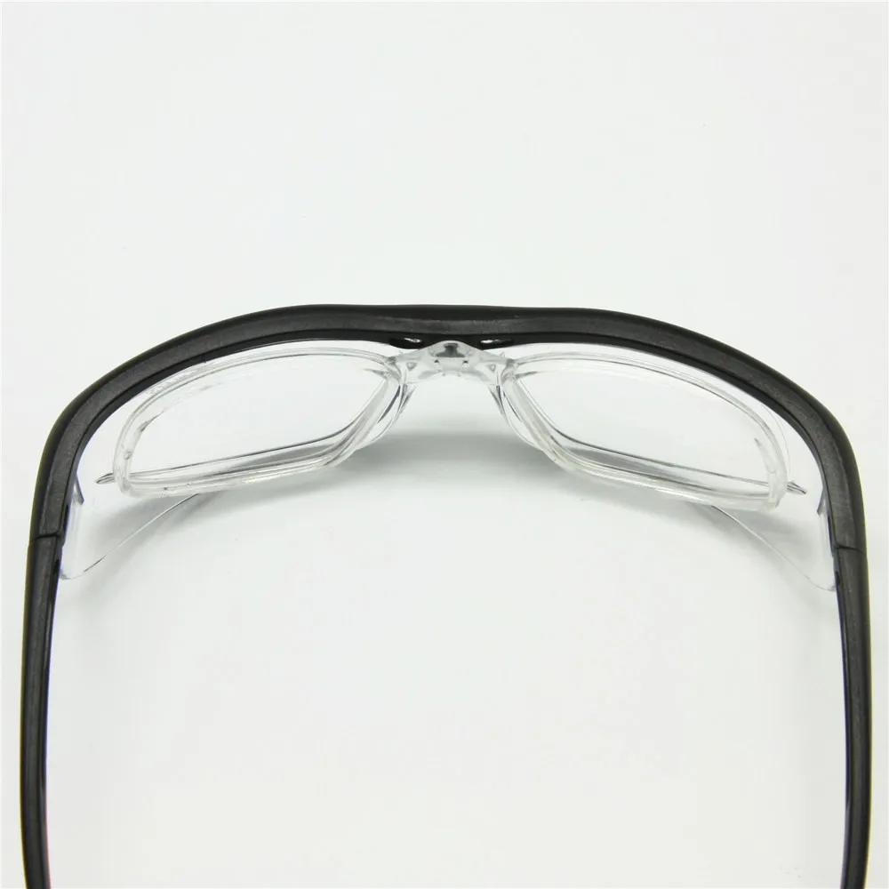 

Sports Glasses with Detachable Rx Insert Safety Goggles Anti-Dust Anti-Static Lab Safety, Protective Glasses