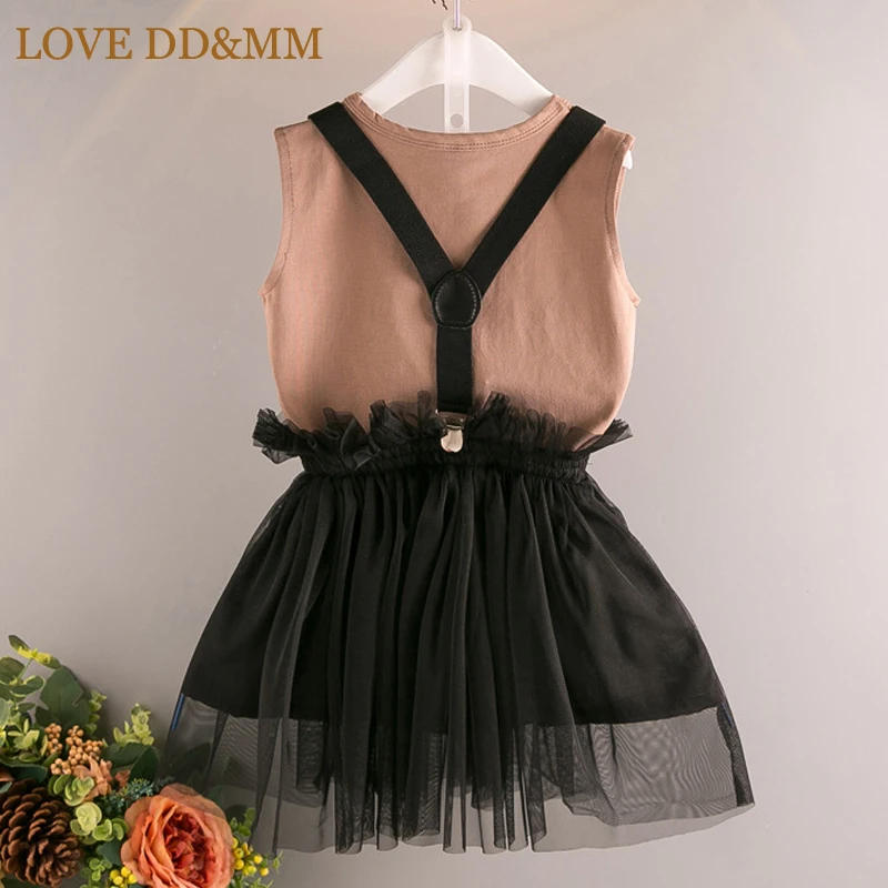Комплекты одежды для девочек LOVE DD & MM лето 2020 новая футболка с мультяшным принтом +