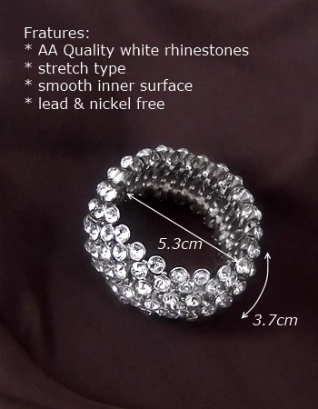 Женский браслет с фианитом FLOLA золотистый со стразами для вечеринки свадьбы