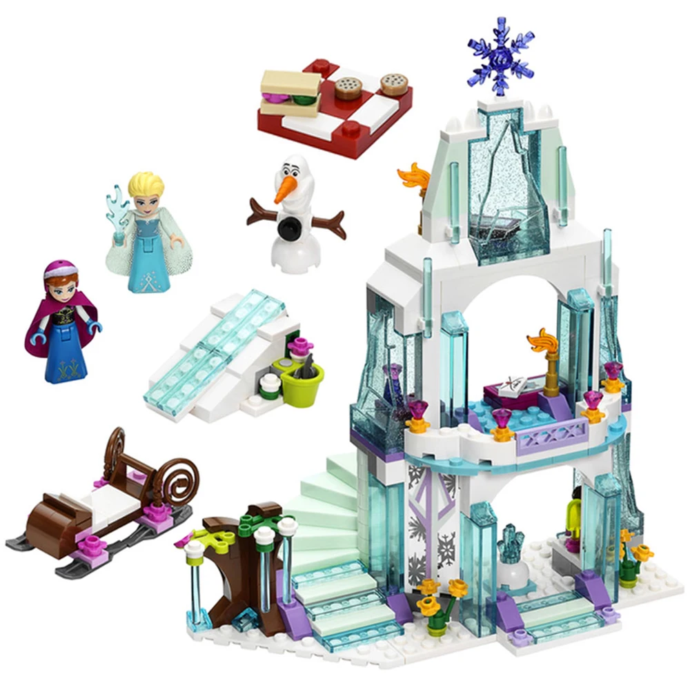 Развивающие строительные блоки игрушки для девочек друзья подводный дворец