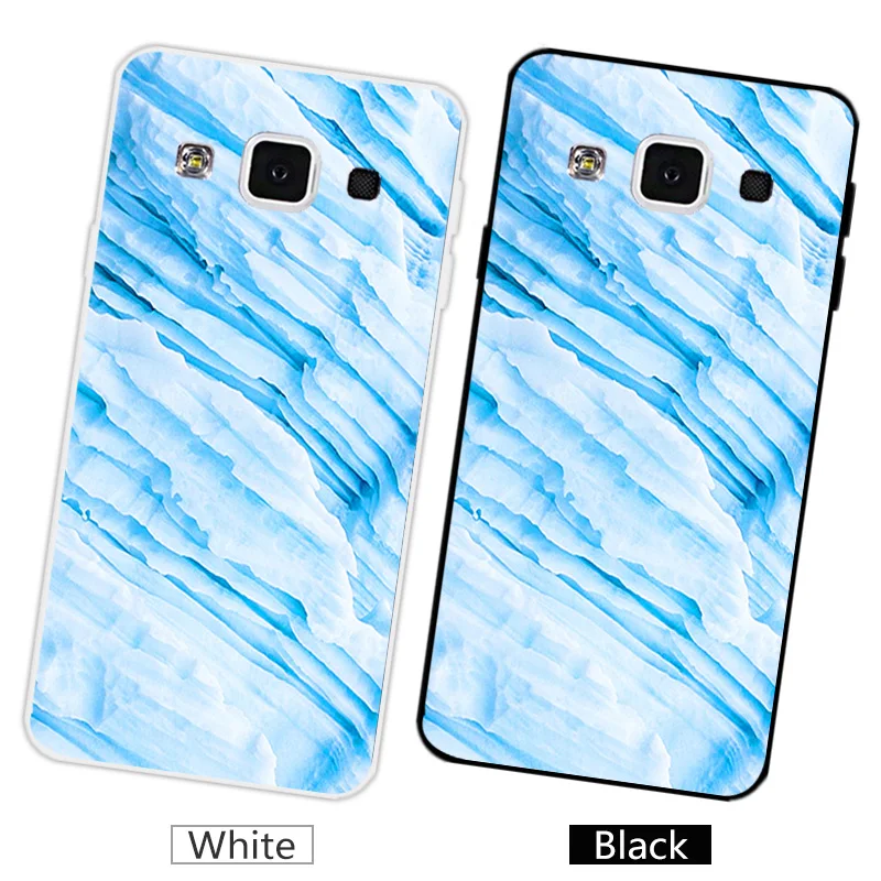 Роскошный Мраморный чехол для телефона Samsung Galaxy A5 A500 A500F A5000 мягкий силиконовый
