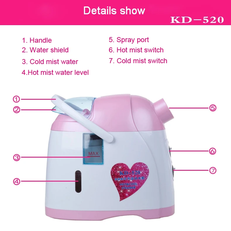 Портативный травяной ароматизатор испаритель сауна спрей озоновый паровой