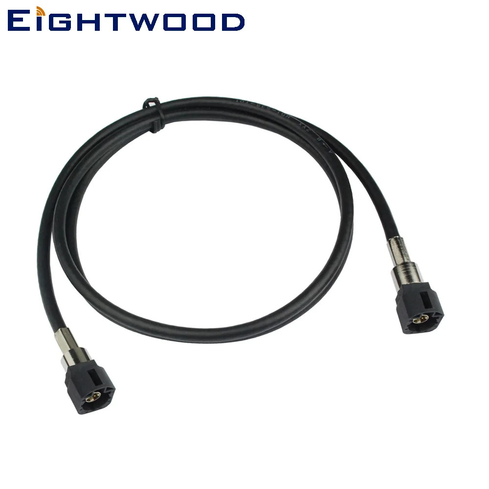 Eightwood Новая высокоскоростная передача автомобиля/автомобиля FAKRA HSD A Jet Black LVDS 120 см
