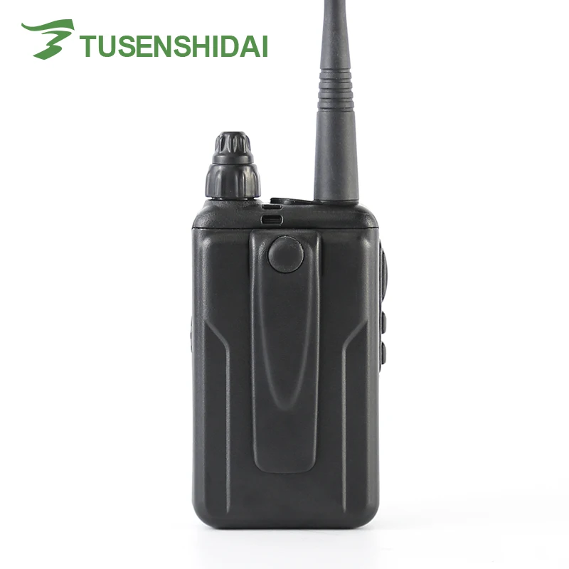 Горячая Распродажа 2 Вт мини рация UHF 400 470 искусственная кожа два диапазона RX с