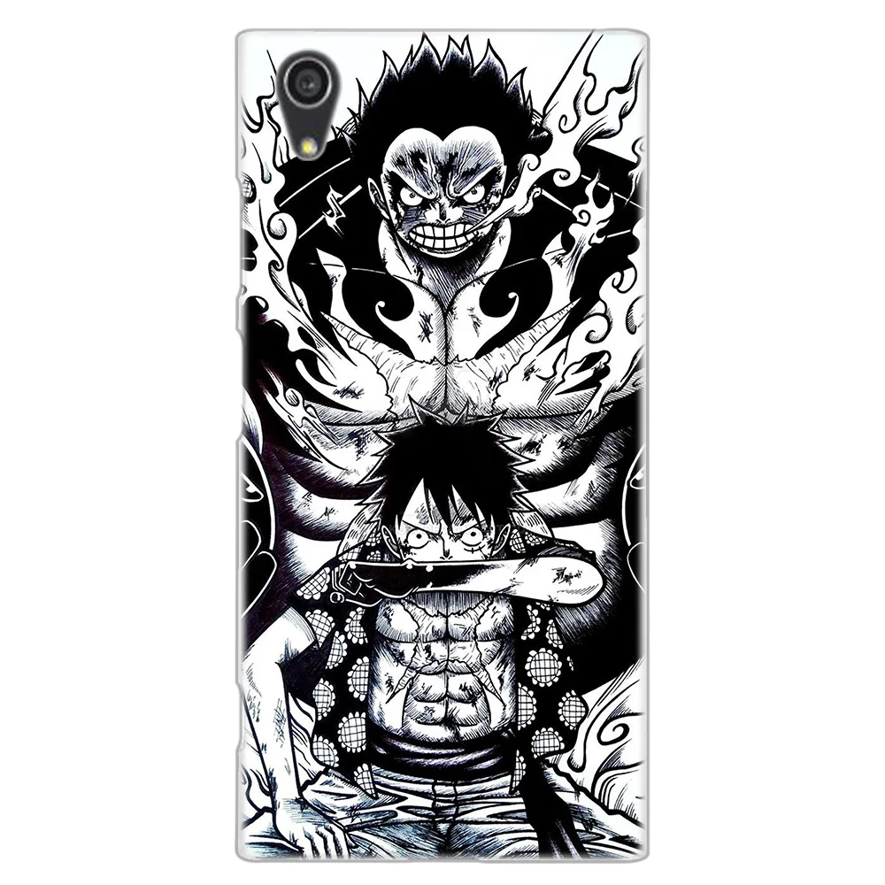 MLLSE Cartoon Sketch Naruto One Piece Case for Sony Xperia M4Aqua M5 E5 X XA XA1 XA2 Plus XA3 XZ XZ1 XZ2 Compact Z5 L1 L2 L3 Hot - Цвет: 013