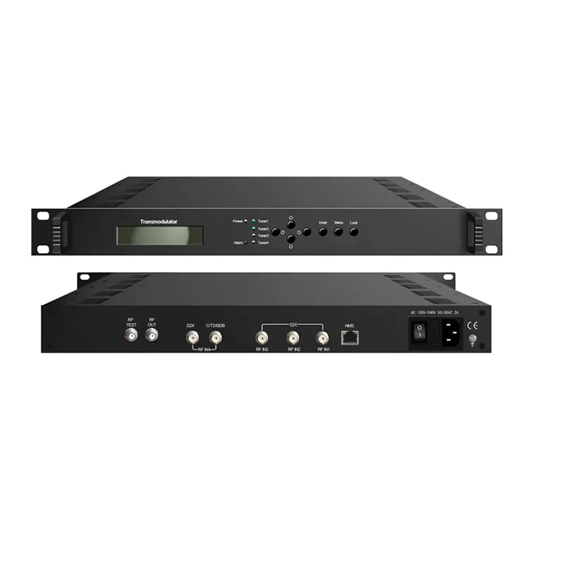 NDS3304B Transmodulator 4 тюнеры вход для DVB C QAM или T COFDM модулятор опционально|ТВ-приставки и