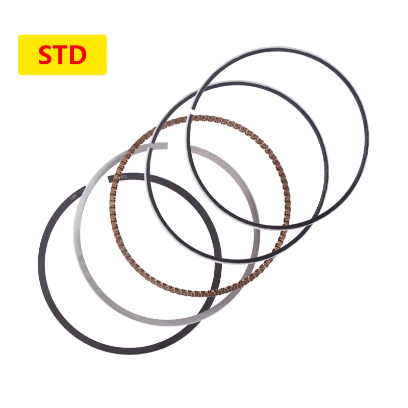 1 Set STD Цилиндр двигателя для мотоциклов деталь поршня кольца диаметр STD Размеры 55 мм+ 25+ 50+, защита от ультрафиолета, 75 для HONDA CB400 CB-1 CBR400 NC23 NC29 VFR400 NC30 VTEC - Цвет: 1 Set STD