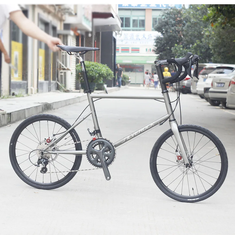 Silverock Chromely Minivelo велосипед 2" 1 1/8" 451 с Tiagra Group BB5 дисковый тормоз падение 22 скорости городской мини велодорожный велосипед