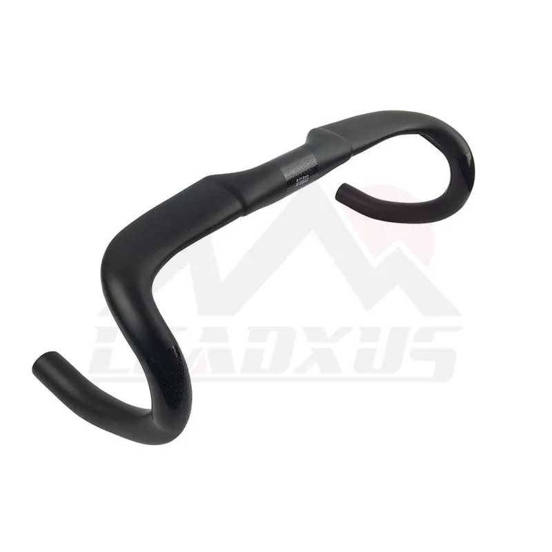 LEADXUS ZHB05 карбоновая, для шоссейного прогулочного велосипеда руль для велосипеда дорожный карбоновый руль+ 6/17 градусов карбоновый стержень+ для Garmin/Bryton/Cateye Mount