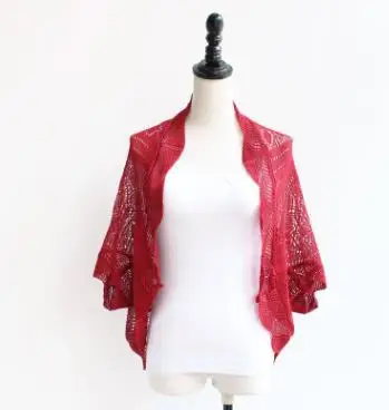picture color Topshop Для женщин кардиган полые Тонкий вязанный свободный рукав «летучая мышь»; воздухопроницаемая рубашка для защиты от солнца рубашка с короткими рукавами с небольшим шаль пальто кардиган - Цвет: picture color