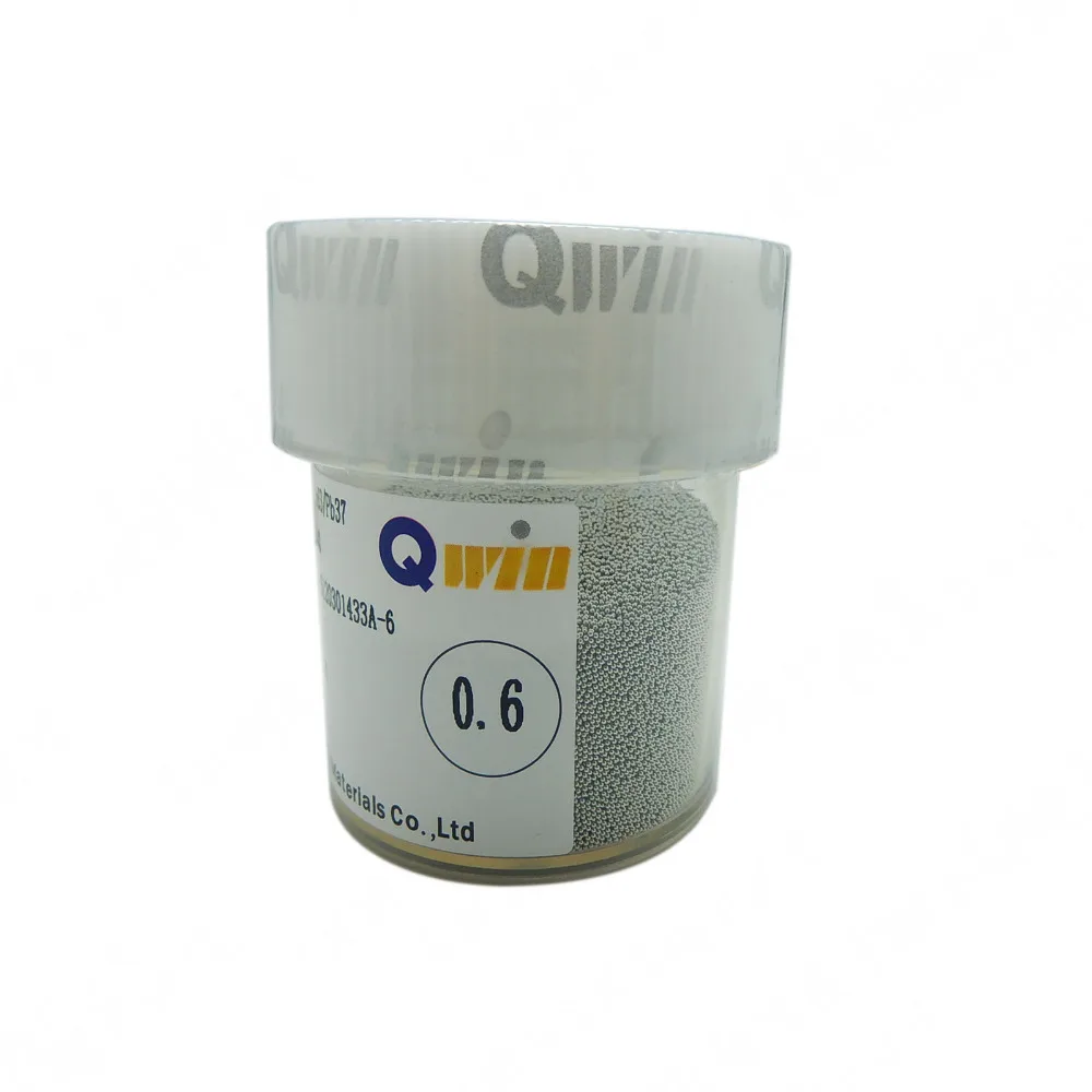 1 шт./лот Бесплатная доставка Новинка QWIN 250K 0 6 мм 60 BGA Паяльные шарики Pb Leaded Sn63Pb37