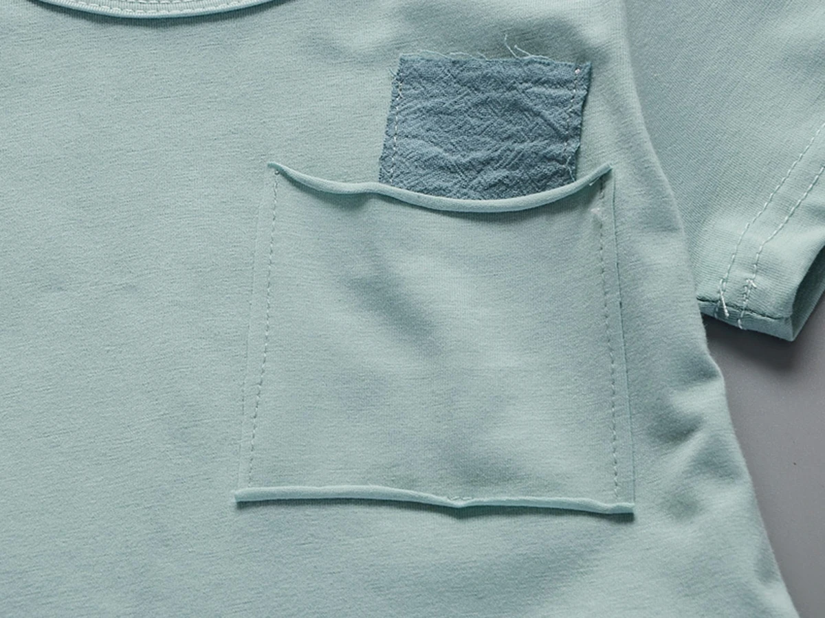 2 предмета новая детская одежда для малышей комплект с футболкой короткими