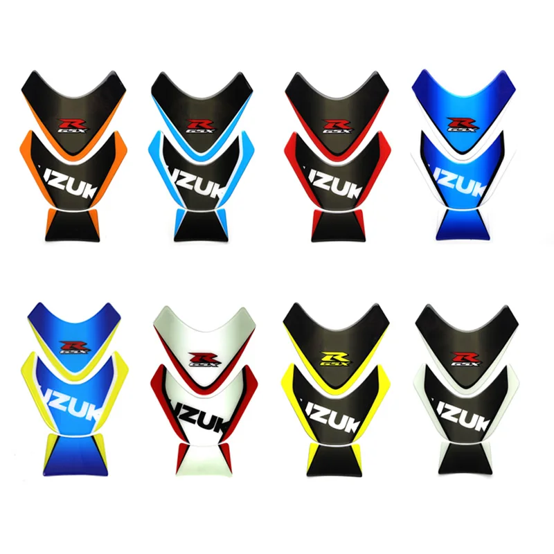 3D Pegatinas Moto Stickers Tank Gas Cap Pad Filler Cover Motorcycle Sticker Decals For SUZUKI GSXR250 400 600 750 1000 ALL | Автомобили и