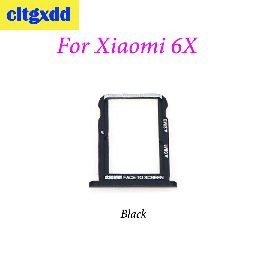 Cltgxdd sim карты адаптеры для Xiaomi Mi A2 6X Mi6X слот разъем лотка держатель телефон