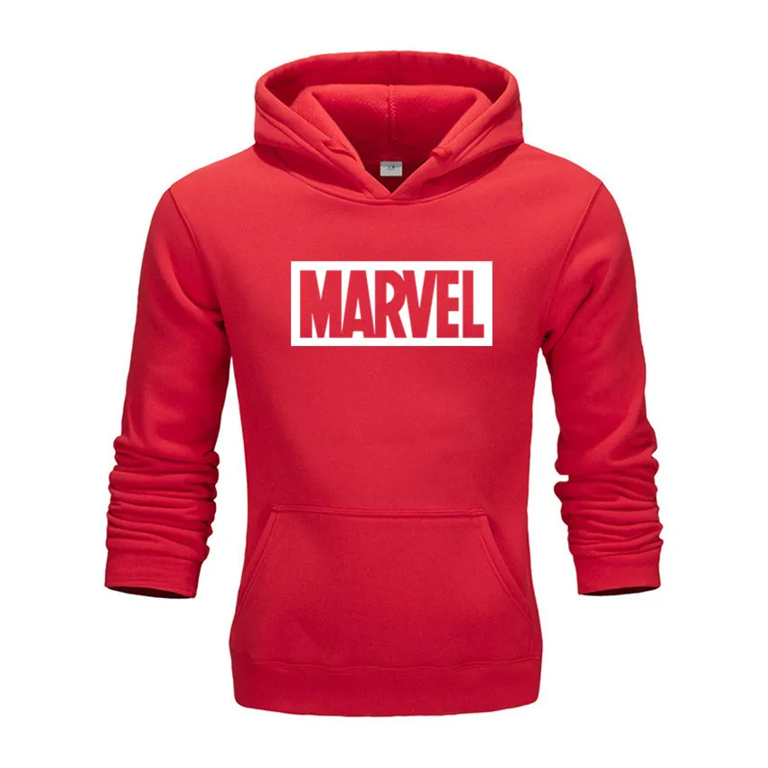 2019 осенние и зимние брендовые толстовки мужские высокого качества MARVEL с