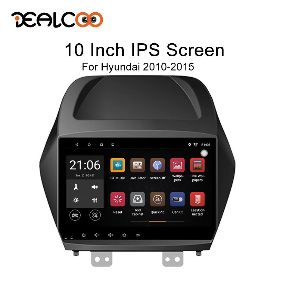 Dealcoo 2 Din автомагнитола gps Android Автомагнитола 2din Центральный Мультимедиа для hyundai
