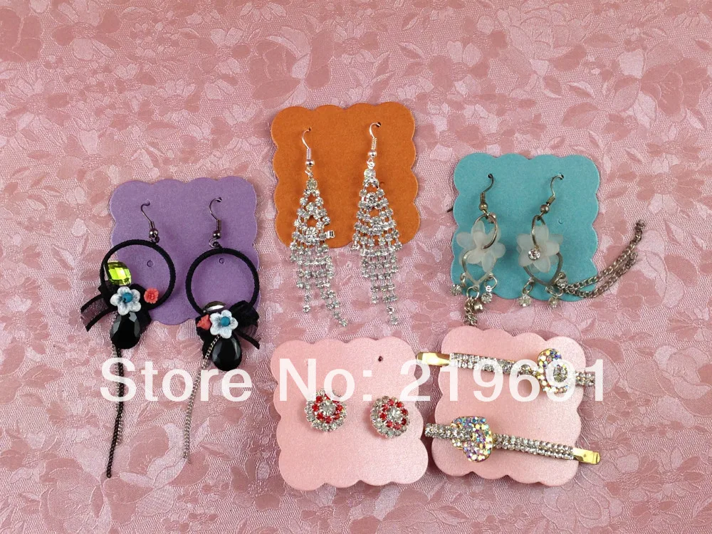 Оптовая продажа Новое поступление держатель для сережек цветная коробка сделай