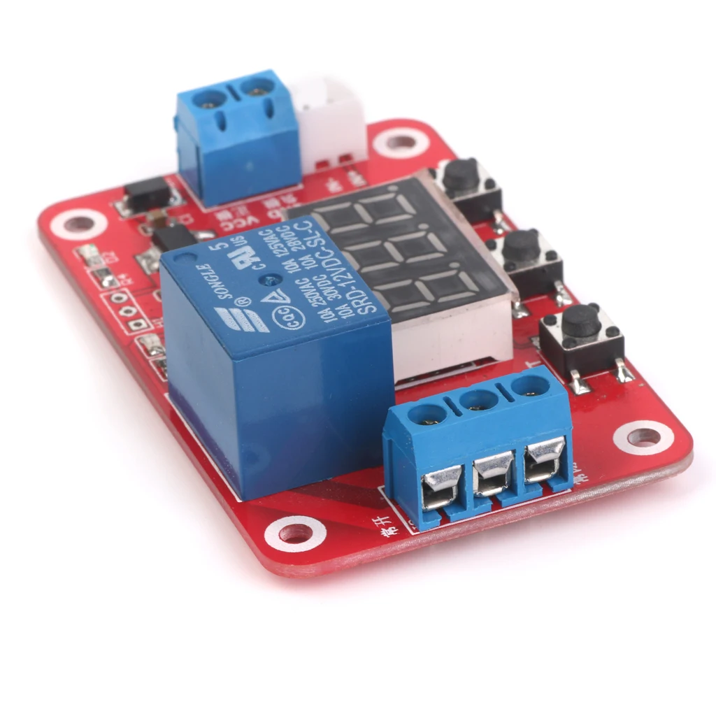 DC 12V температурный дисплей модуль датчик контроль релейного переключателя|Реле| |