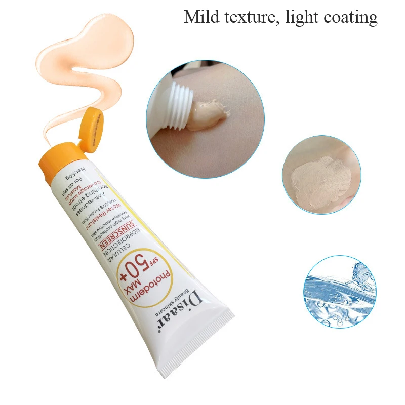 Disaar SPf50 солнцезащитный крем, Солнцезащитный отбеливающий крем, длительного действия UVA UVB, солнцезащитный крем для тела