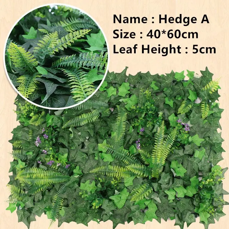 Растительная стена искусственный газон самшит изгородь сад задний двор домашний