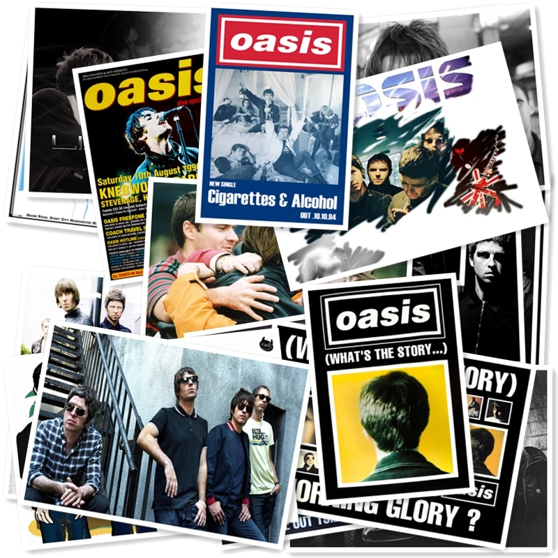 B1-21# OASIS классические серии стикеры 20/шт ПВХ Дорожный чемодан PencilBox велосипед Телефон подвижная пластина Граффити стиль