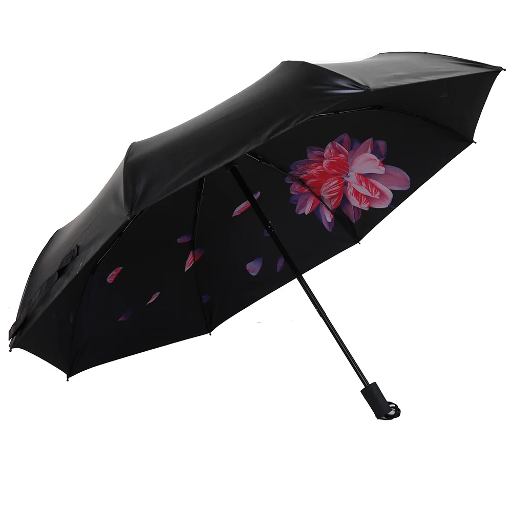 JESSE KAMM 2017 New Brand For Women Ladies Child Anti-UV Windproof Strong Drop Shipping Compact Travel Rain Sun Umbrellas Flower | Дом и сад