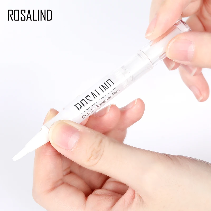 ROSALIND 3 мл Масло для кутикулы ногтей смягчитель ручка пластиковое мертвое