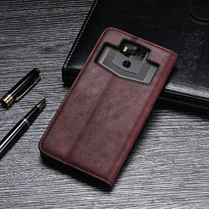 Винтажный кожаный чехол для Ulefone power 5, чехол 6,0 дюймов, Магнитный Флип, ПУ Ретро Чехол для Ulefone power 5S, чехол с отделением для карт