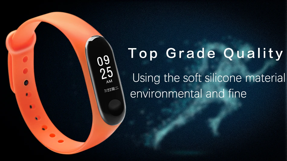 BOORUI Новое поступление mi Band 3 ремешок mi band 3 Силиконовый ремешок для xiaomi mi 3 браслет сменный Браслет Смарт-браслет аксессуары