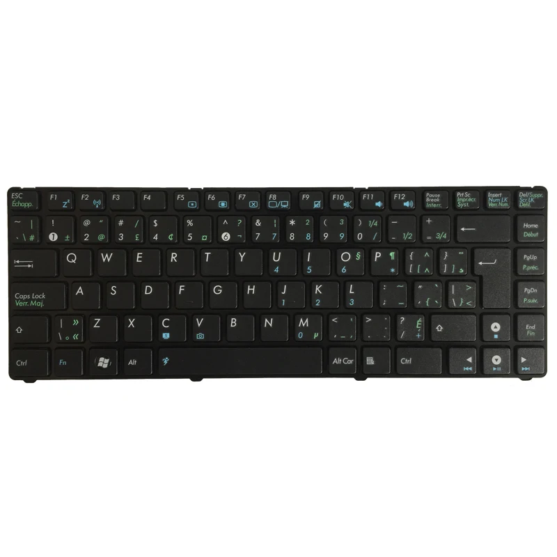 Клавиатура для ноутбука на двух официальных языках Канады ASUS u20 120IK UL20 1201 1201HA 1201T