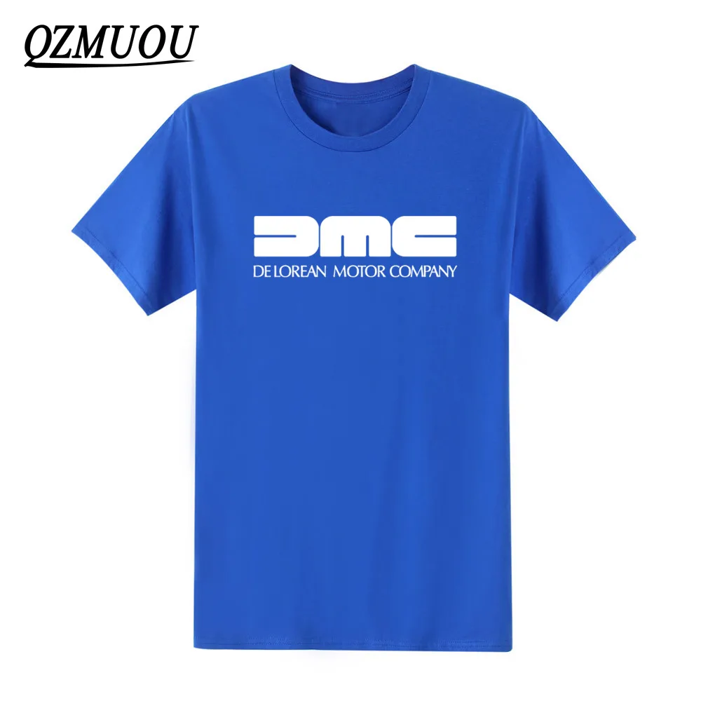 Новая мода DMC delean Мужская футболка обратно в будущее фильм Gildan футболки хлопковые