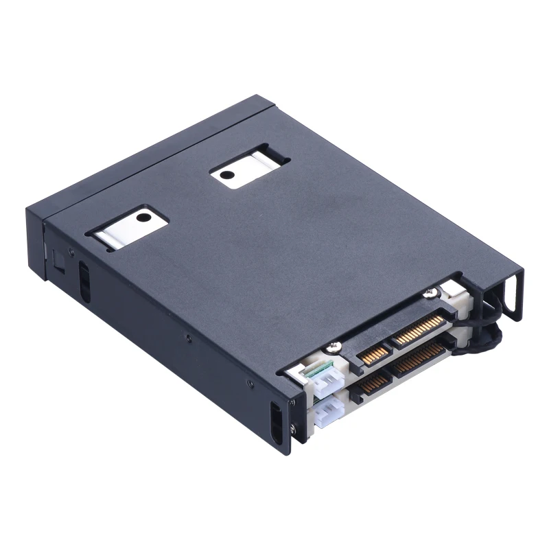 Uneatop 2x2 5 &quotЧехол для жесткого диска без лотка SATA с горячей заменой на 3 5&quot флоппи
