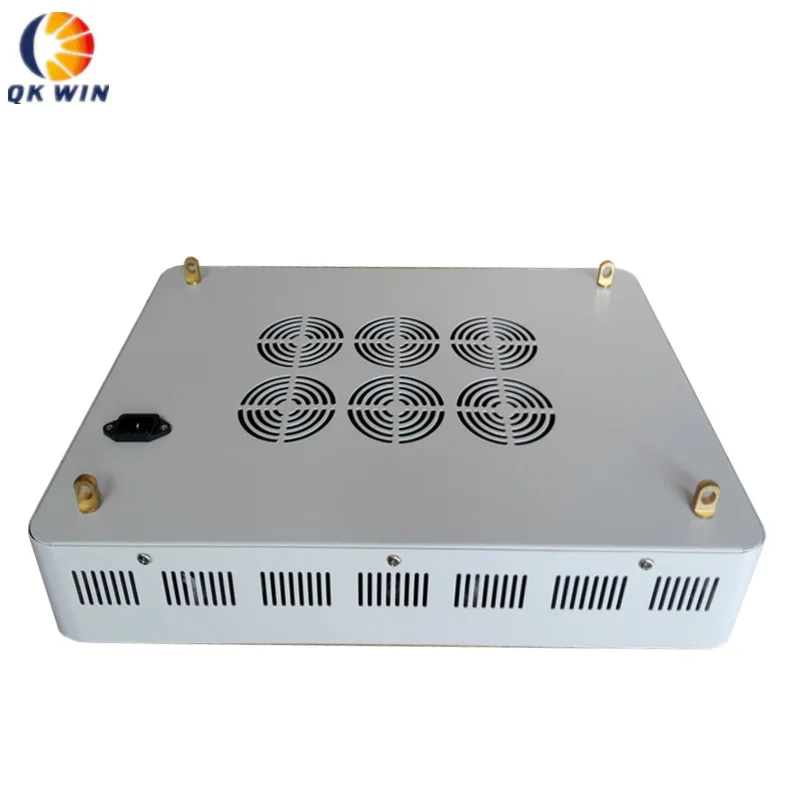 Qkwin Высокая Мощность 1600 Вт LED Grow Light 160x10 двойной чип 370 истинная мощность полный