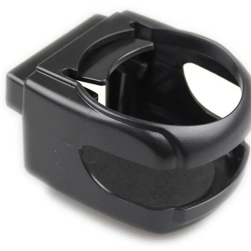 BLACK Автомобильный coasterscar на выходе держатель для напитков Авто accessoriescarwater чашки holdercarcupholdermade из жесткого пластика, компактный и легкий - Название цвета: BLACK
