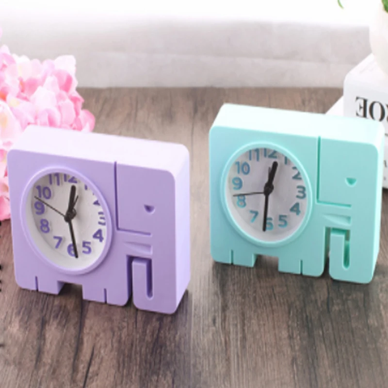 Мультяшные милые часы будильник с изображением животных будильники козы