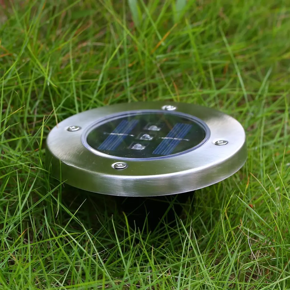 TAMPROAD 2 в 1 сад 3LED белый теплый синий зеленый Солнечная энергия наземный Кол во